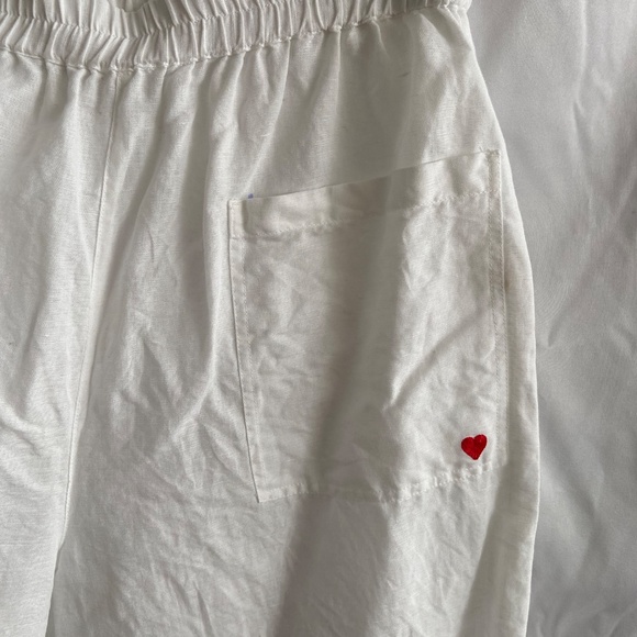 Nicobar Serene pants, light and loose fitting, white, Large - Picture 6 of 8